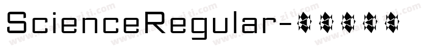 ScienceRegular字体转换
