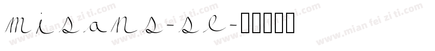 misans-se字体转换