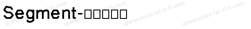 Segment字体转换