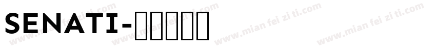SENATI字体转换