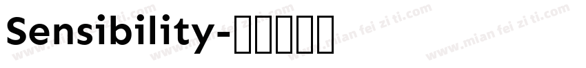Sensibility字体转换