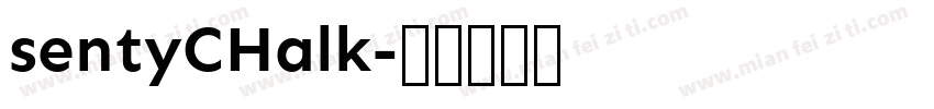 sentyCHalk字体转换