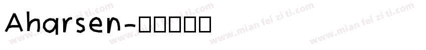 Aharsen字体转换