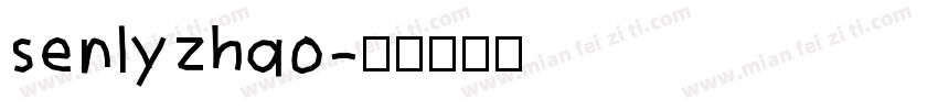 senlyzhao字体转换