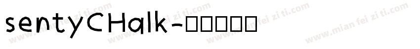sentyCHalk字体转换