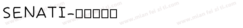 SENATI字体转换