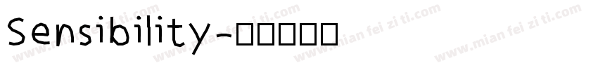 Sensibility字体转换