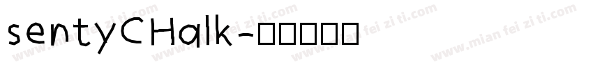 sentyCHalk字体转换