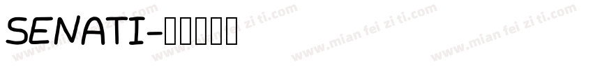 SENATI字体转换
