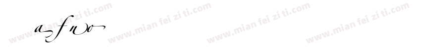 VNI-Zapfino字体转换