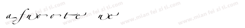 ZapfinoForteLT-One字体转换