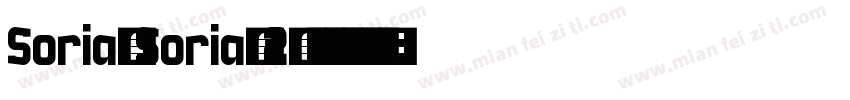 Soria-Soria-2字体转换