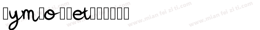 SymbolSet字体转换