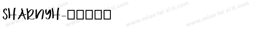 SHARNYH字体转换
