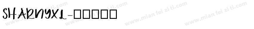 SHARNYXL字体转换