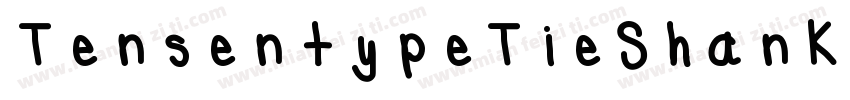 TensentypeTieShanKai字体转换