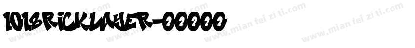 101BrickLayer字体转换