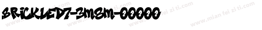 BrickLed7-3M8M字体转换
