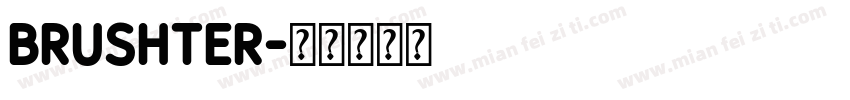 brushter字体转换