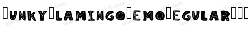 FunkyFlamingoDemoRegular-D4JD字体转换