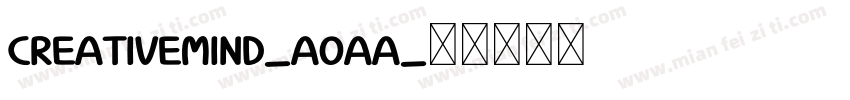 CreativeMind-aoaa字体转换