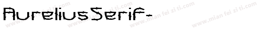 AureliusSerif字体转换