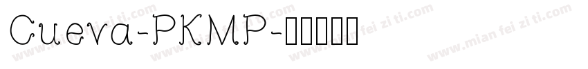 Cueva-PKMP字体转换