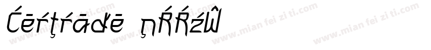 Bertrade-nRRzV字体转换