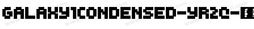 Galaxy1Condensed-YR2q字体转换