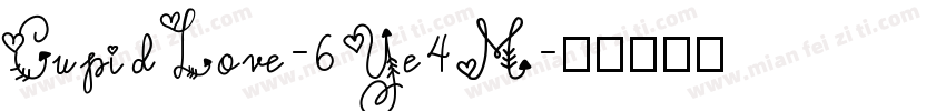 CupidLove-6Ye4M字体转换