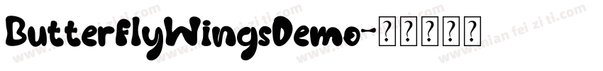ButterflyWingsDemo字体转换