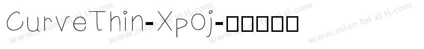 CurveThin-Xp0j字体转换
