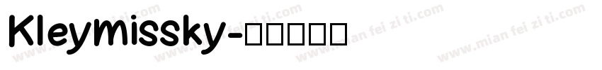 Kleymissky字体转换