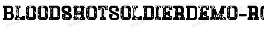 BloodshotSoldierDemo-rg3rA字体转换