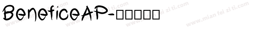 BeneficeAP字体转换