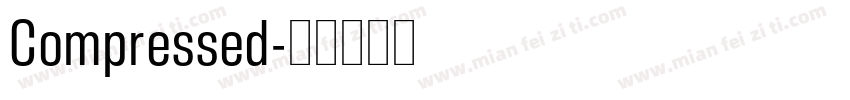 Compressed字体转换