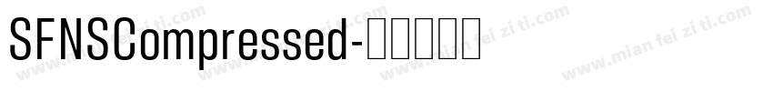 SFNSCompressed字体转换
