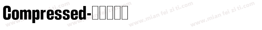 Compressed字体转换