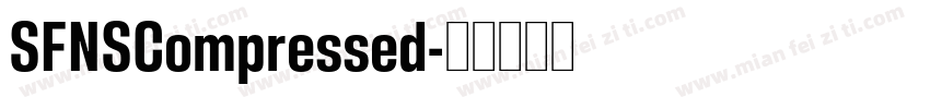 SFNSCompressed字体转换