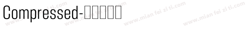 Compressed字体转换