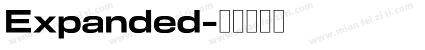 Expanded字体转换