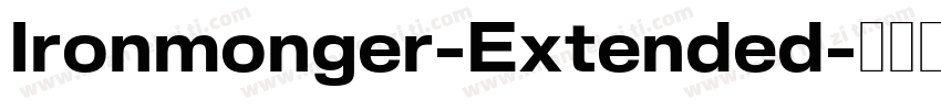 Ironmonger-Extended字体转换