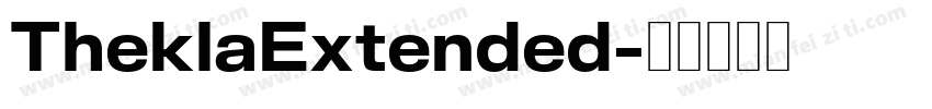 TheklaExtended字体转换