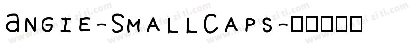 Angie-SmallCaps字体转换