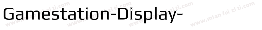 Gamestation-Display字体转换