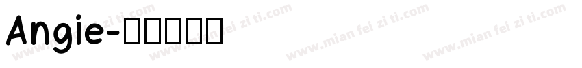 Angie字体转换