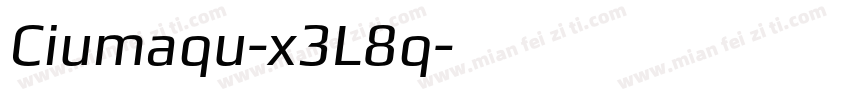 Ciumaqu-x3L8q字体转换