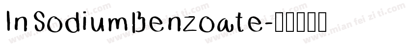 InSodiumBenzoate字体转换