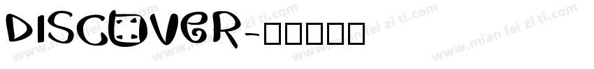 DISCOVER字体转换