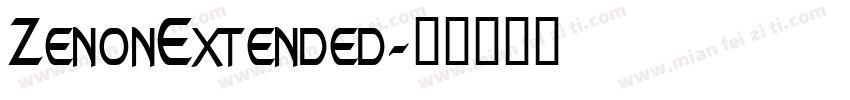 ZenonExtended字体转换